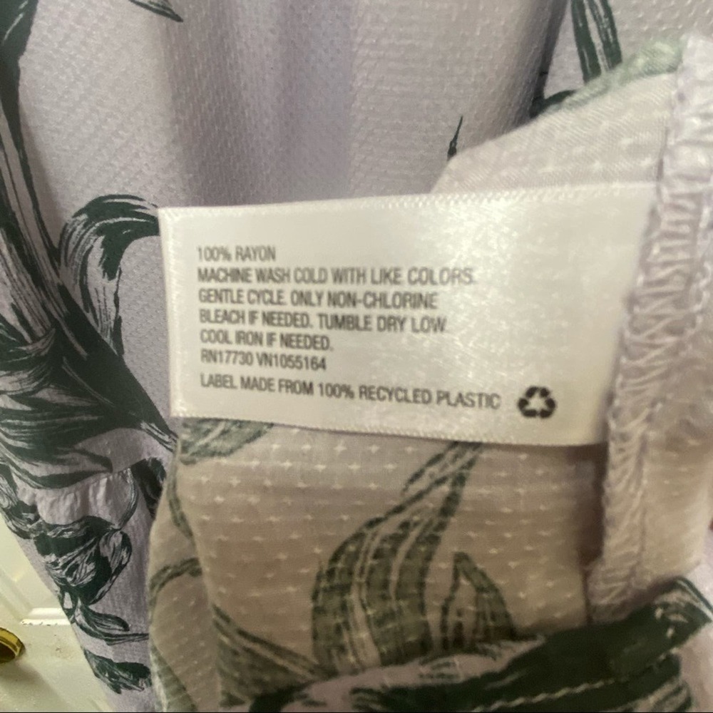 a new day Peasant Bohemian Lavender Shift Dress NWOT - Picture 7 of 7